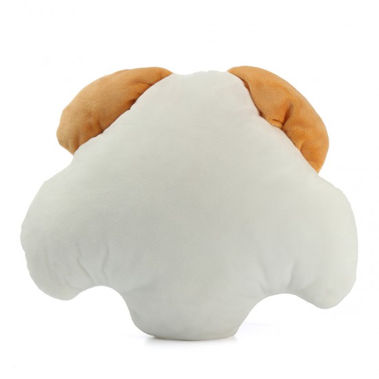 12" Cute Puffy Dog Soft Pillow Emoticon Toys Funny Stuffed Cushion Doll Gifts