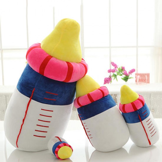 20/45/60cm Cute Milk Bottle Plush Toys Baby Bottle Pillow Soft Cushion Stuffed Plush Kids' Toys