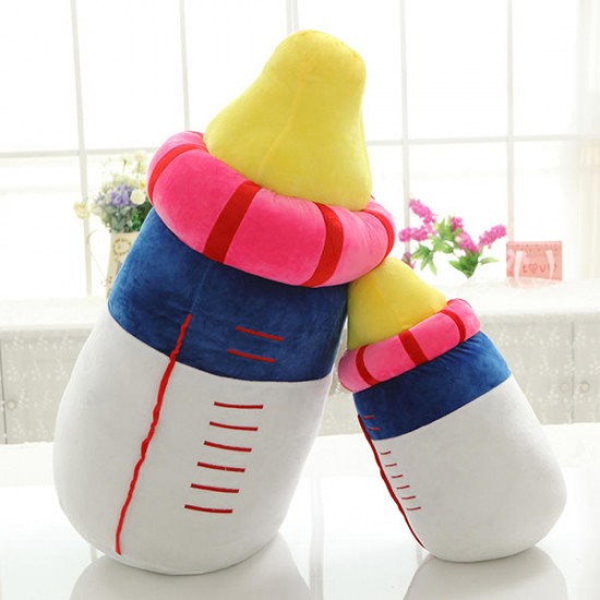 20/45/60cm Cute Milk Bottle Plush Toys Baby Bottle Pillow Soft Cushion Stuffed Plush Kids' Toys