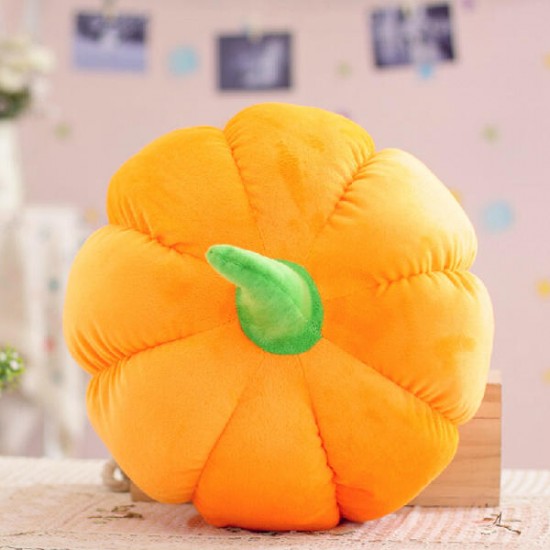 30x30cm Creative 3D Squishy Halloween Pumpkin Cushion Plush Cartoon Throw Pillow Office Decor Gift