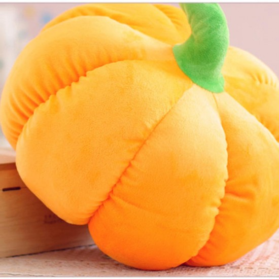 30x30cm Creative 3D Squishy Halloween Pumpkin Cushion Plush Cartoon Throw Pillow Office Decor Gift