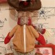 43cm Creative New Christmas Elk Doll Gift Bag Christmas Eve Peaceful Apple Fruit Bag Home Decor