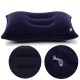 Blue Air Travel Camping Inflatable Pillow Protect Bed Comfortable Rest Head Neck Cushion