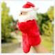 Creative Christmas Santa Claus Gloves Dolls Puppet Plush Toys Role Play Dolls for Children
