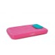 Flocked Children's Inflatable Mattress Single Sentiment Bed with Pillows Camping Mat with Household Electric Pump