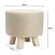 Living Room Pouffe Chairs Sofa Ottoman Foot Stool Bedroom Hallway Chair