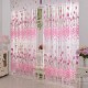 100x200cm Soft Tulle Tulip Flower Window Screen Home Sheer Window Curtain