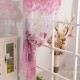 100x200cm Soft Tulle Tulip Flower Window Screen Home Sheer Window Curtain