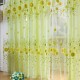 100x200cm Sunflower Tulle Voile Sheer Window Screen Bedroom Window Curtain