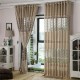 2 Panel Jacquard Lace Sheer Tulle Curtains Bedroom Living Room Hollow Out Window Screening