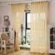 2 Panel Jacquard Lace Sheer Tulle Curtains Bedroom Living Room Hollow Out Window Screening