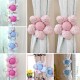 2pcs Flower Shape Living Room Window Curtain Tie Back Home Bedroom Decor