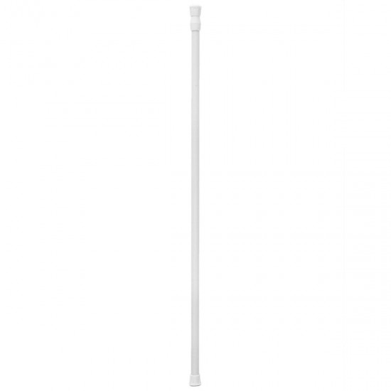 60-110cm Extendable Adjustable Spring Tension Curtain Rod Pole Telescopic Pole Shower Curtain Rod