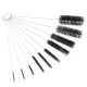 10Pcs Nylon Tube Brush Set Cleaning Brush Set for Drinking Straws Glasses Keyboards Jewelry Cleaning Home Cleaning Supplies