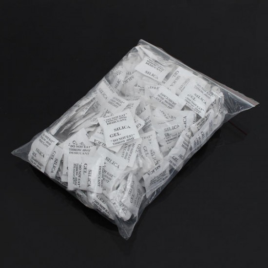150pcs Silica Gel Desiccant Absorb Moisture Multipurpose Drying Agent Bags