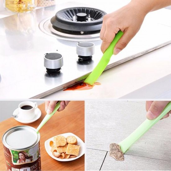 Honana HN-W2 Creative Kitchen Stains Cleaning Brush House Scraping Stove Dirt Tool Opener