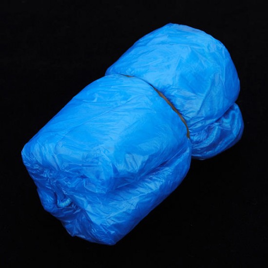 100Pcs Disposable Plastic Thick Outdoor Rainy Day Carpet Cleaning Shoe Cover