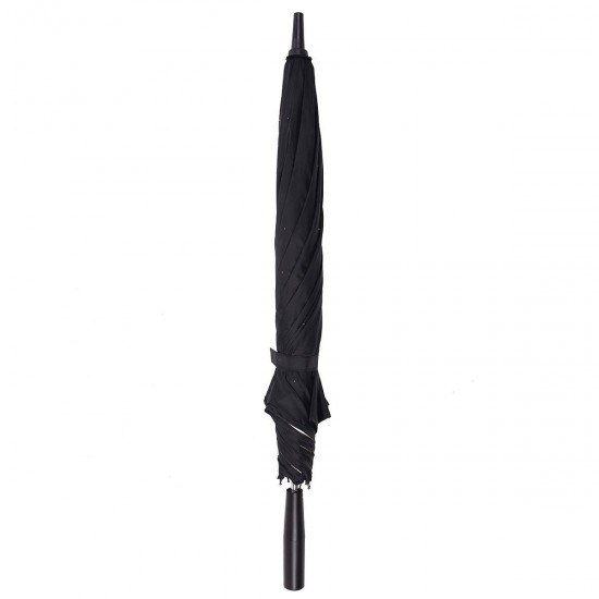 23 Inches LED Light Long-handled Flashlight Umbrella Stars Umbrella