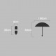 3D Starry Night Anti-UV Rainy Sunny Umbrella Ultralight Travel Windproof Umbrella Women Gift