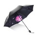 3D Starry Night Anti-UV Rainy Sunny Umbrella Ultralight Travel Windproof Umbrella Women Gift