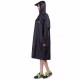 Adult Outdooors RainCoat Long Poncho Hood Thicker Reflective Types Design Work Travel Rainwear