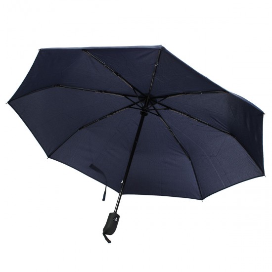 Auto Open Close Parasol Folding Rain Umbrella Telescopic Sun Strong Windproof