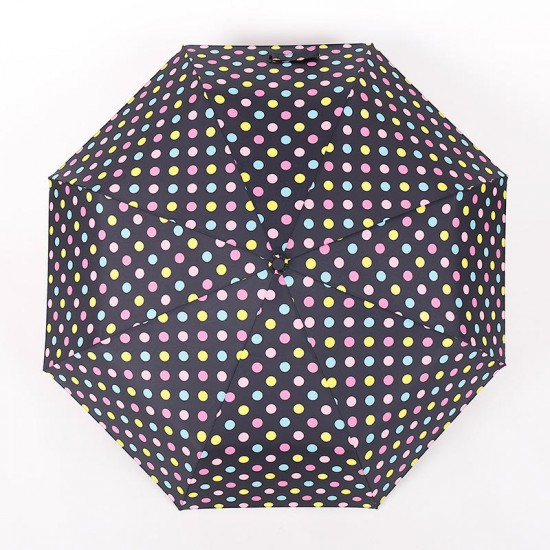 Automatic Windproof Folding Umbrella Men Women 8 Ribs Umbrellas Travel Lightweight Rain Gear