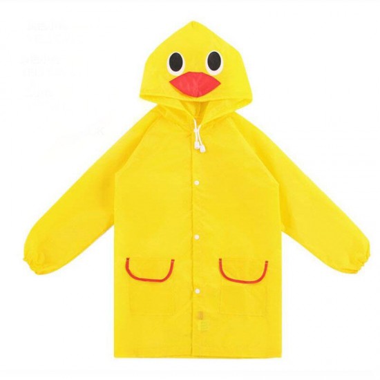 Children's Raincoat Rainwear/Rain suit,Kids Waterproof Animal Raincoat Duck Raincoat