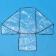 Clear Stroller Rain Cover Weather Pram Baby Infant Double Pushchair Wind Shield Raincoat