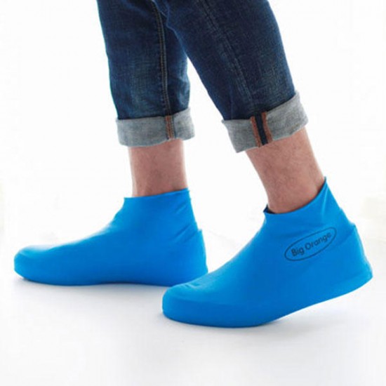 Disposable Silica Gel Rain Shoe Cover Waterproof Overshoes Durable Dustproof Shoes Storage Case