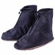 Men Women Rain Shoes Cover Zipper Ankleboots Waterproof Flat Slip Resistant Overshoes Accessories