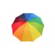 Rainbow outdoor Three-folding Unbrella Parasol 8 Rib Wind Resistant For Women Tarvel Umbrella
