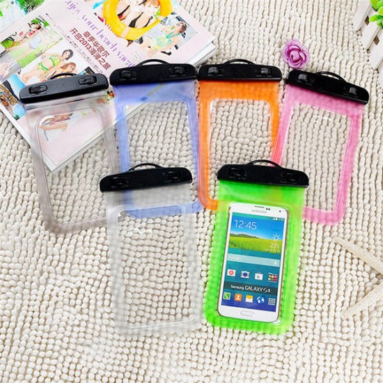 Cell Phone Waterproof Cover Universal Under Water Bag Transparent Touchscreen Mobile Phone Pouch