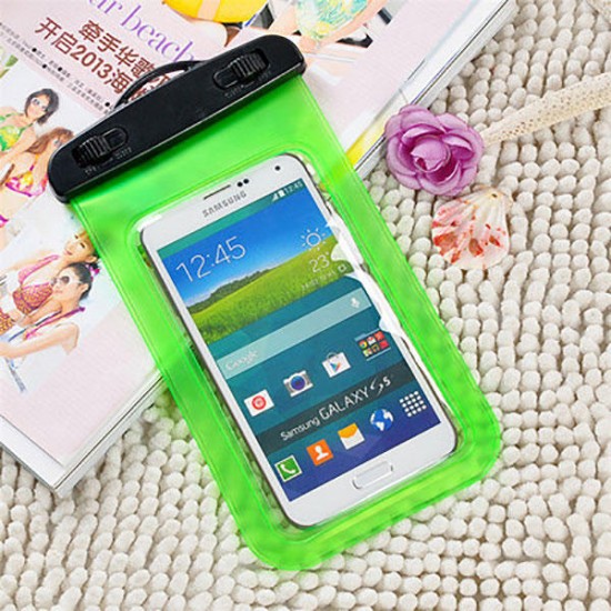 Cell Phone Waterproof Cover Universal Under Water Bag Transparent Touchscreen Mobile Phone Pouch