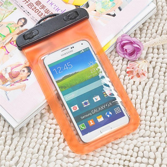 Cell Phone Waterproof Cover Universal Under Water Bag Transparent Touchscreen Mobile Phone Pouch