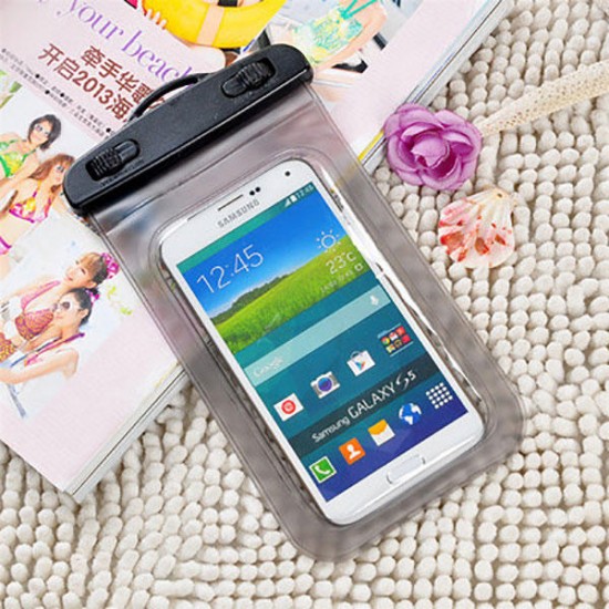 Cell Phone Waterproof Cover Universal Under Water Bag Transparent Touchscreen Mobile Phone Pouch