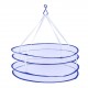 2 Layers Clothes Drying Rack Drying Laundry Bag Folding Hanging Hanger Clothes Laundry Basket