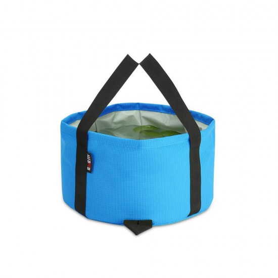BUBM TJD Portable Folding Wash Basin Water Container Pail Collapsible Bucket for Camping Travel and Gardening