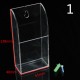 Acrylic TV Air Conditioner Remote Control Holder Case Wall Mount Storage Box