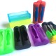 Honana 18650 Dual Battery Silicone Cases Protective Covers Colorful Soft Rubber Skin Storage Box