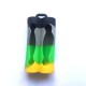 Honana 18650 Dual Battery Silicone Cases Protective Covers Colorful Soft Rubber Skin Storage Box