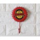 1pc 10*16*1.5CM Hot Sale Retro Beer Bottle Cap Wall Hanging Hook Creative Personalized Soft Iron Decors Iron Door Back Clothes Hooks Creative Clothing Shop Decorations