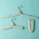 Home Creative Multifuntional Portable Travel Foldable Plastic Clothes Holder Racks Folding Clothes Hanger