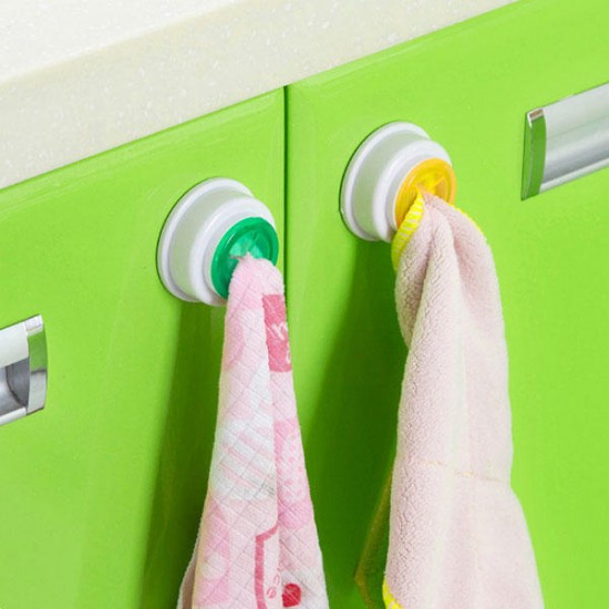 Washcloth Clip Holder Dishclout Storage Rack Kitchen Bathroom Detachable Hand Towel Hanger