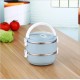 KCASA KC-BCH02 Portable Insulation Lunch Box Stainless Steel Thermal Bento Box Food Container