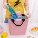 New Portable Lunch Bag Small Leaf Insulation Package Family Picnic Cold Ice Cooler Canvas Hand Bag Baby Food Keeper Bag