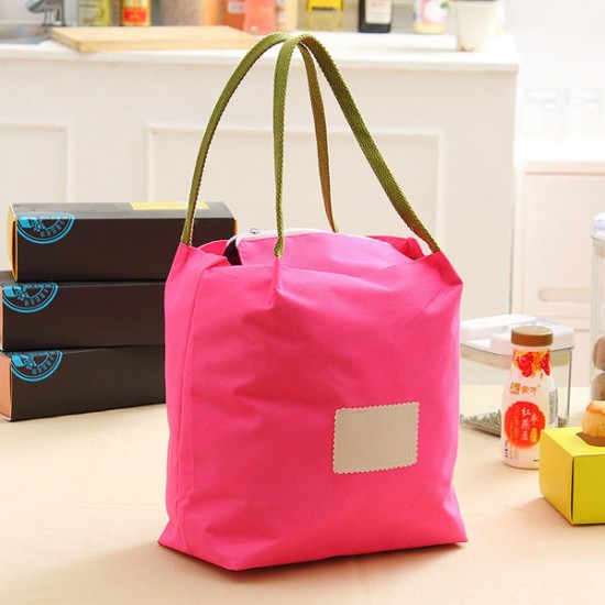 Oxford Waterproof Bento Lunch Bag Grocery Bag Travel Beach Camping Picnic Storage Organizer Bag