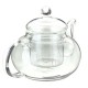 350ML-1000ML Heat Resistant Glass Teapot With Infuser Coffee Tea Leaf