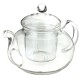 350ML-1000ML Heat Resistant Glass Teapot With Infuser Coffee Tea Leaf