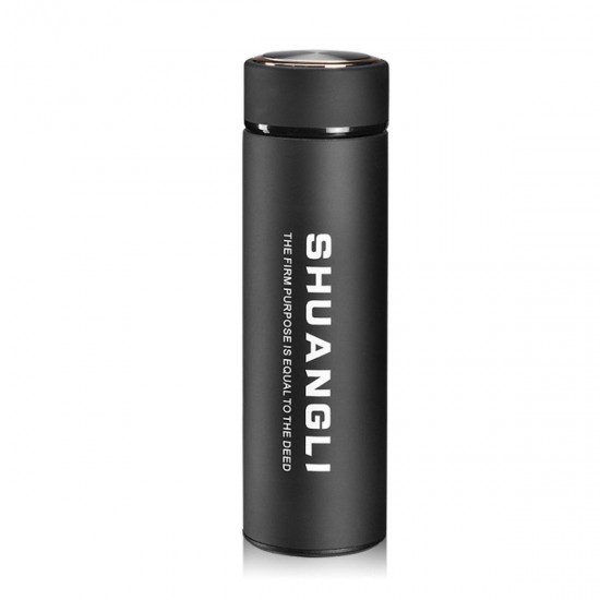 480ml Stainless Steel Vacuum Cup Portable Travel Insulated Bottle Drinking Mug Water Bottle